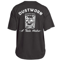 Men's 100% Cotton Western Skull and Drink themed T-Shirt