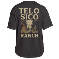Men's 100% Cotton slang "Telo Sico Ranch" T-shirt