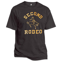Men's 100% Cotton Rodeo themed Short Sleeve T-Shirt