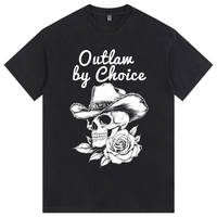 Man's Outlaw by Choice Graphic T-Shirt