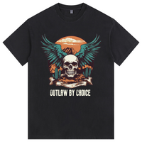 Man‘s Outlaw by Choice Graphic T-Shirt