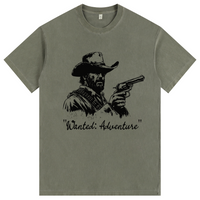 Man's Wanted: Adventure Graphic T-Shirt