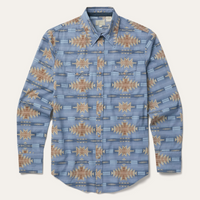 Navajo Inspired Dessert Skyline Long Sleeve Shirts