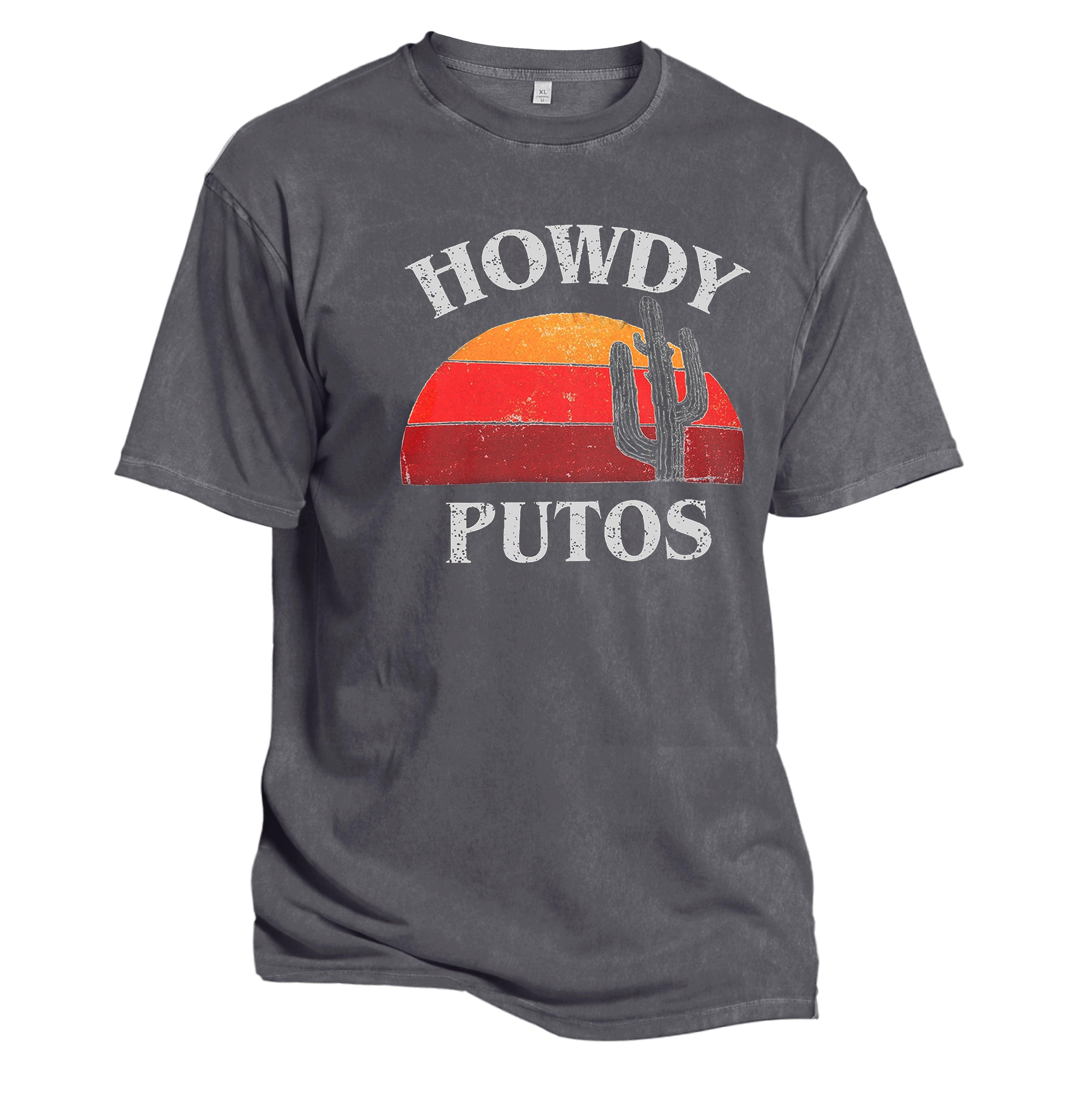 Men's Retro Western Funny Graphic T-Shirt – DustWorn