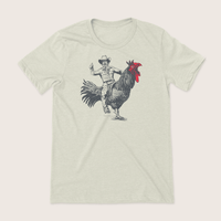 Men's Rooster Rider Graphic T-shirt