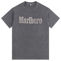 Marlboro Washed Text Loose Fit T-Shirts